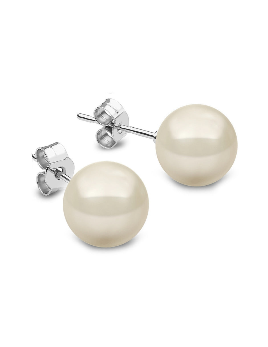 Aretes de Mujer Plata .925 y Perlas de Cristal Zvezda