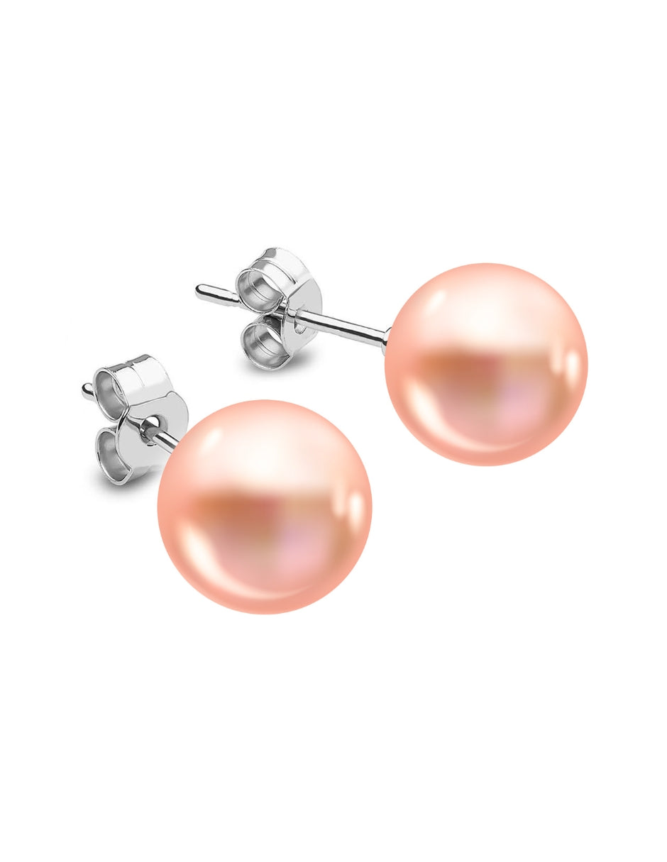 Aretes de Mujer Plata .925 y Perlas de Cristal Zvezda