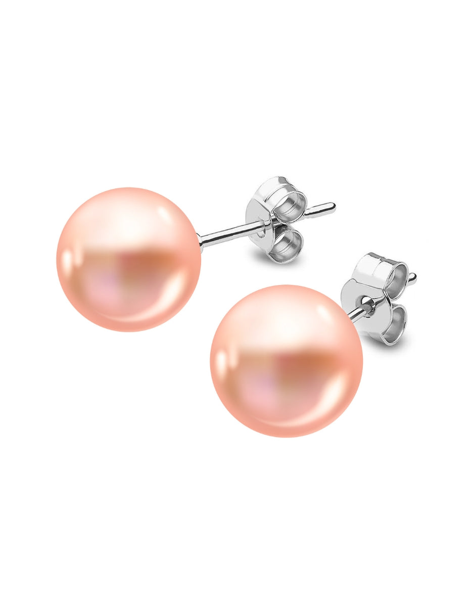 Aretes de Mujer Plata .925 y Perlas de Cristal Zvezda