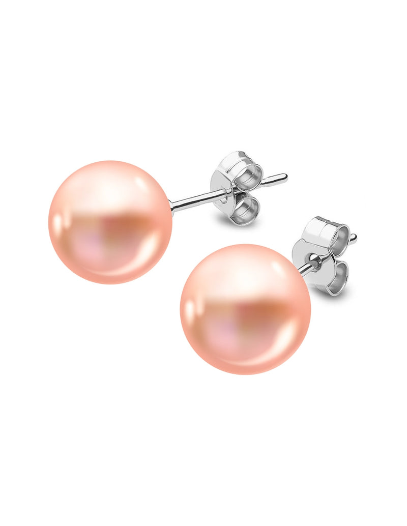 Aretes de Mujer Plata .925 y Perlas de Cristal Zvezda - detalle