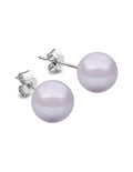 Aretes de Mujer Plata .925 y Perlas de Cristal Zvezda