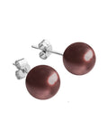 Aretes de Mujer Plata .925 y Perlas de Cristal Zvezda