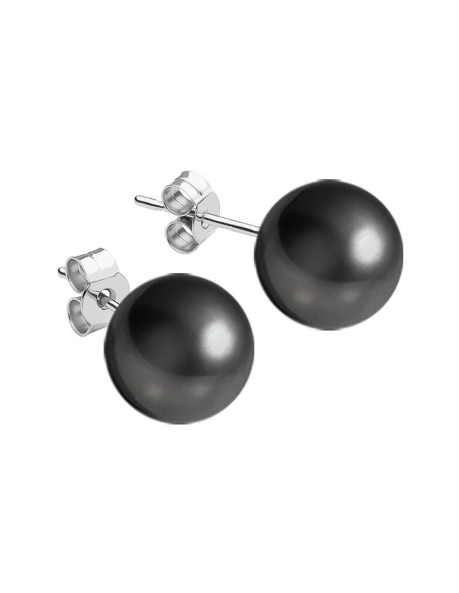 Aretes de Mujer Plata .925 y Perlas de Cristal Zvezda