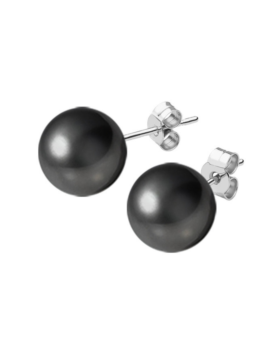 Aretes de Mujer Plata .925 y Perlas de Cristal Zvezda