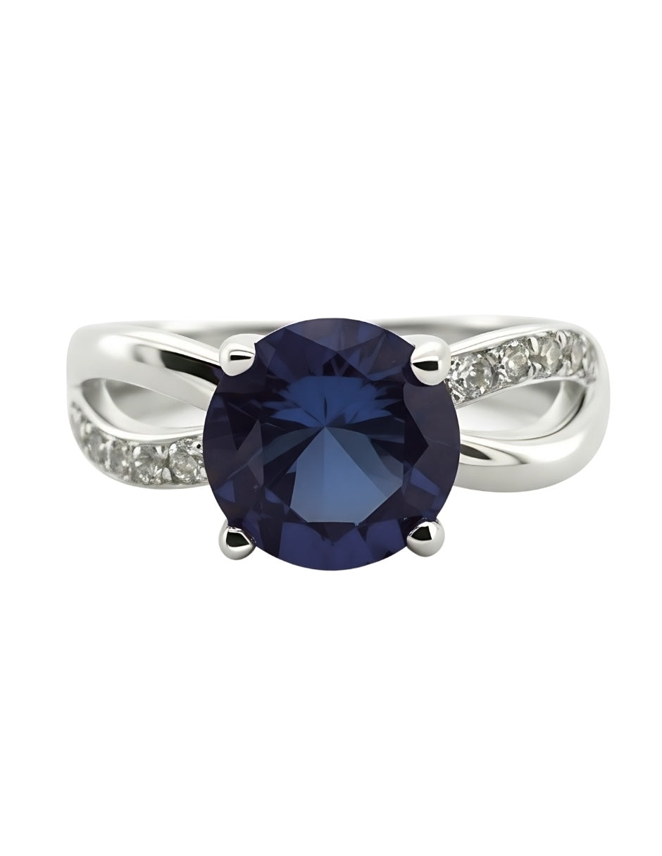 Anillo de Mujer Infinito Plata .925 con Circonia
