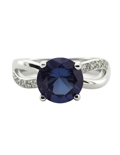 Anillo de Mujer Infinito Plata .925 con Circonia