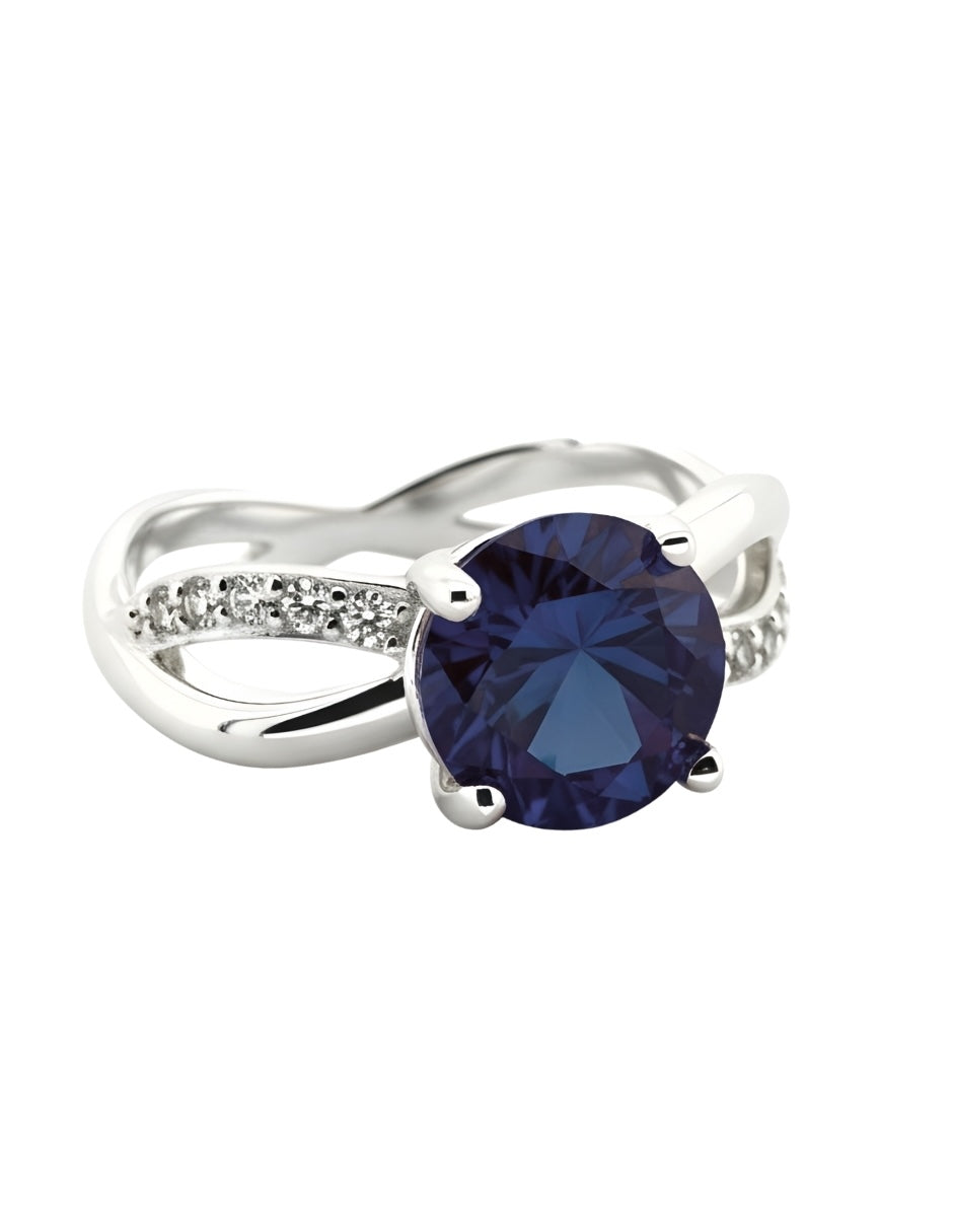 Anillo de Mujer Infinito Plata .925 con Circonia