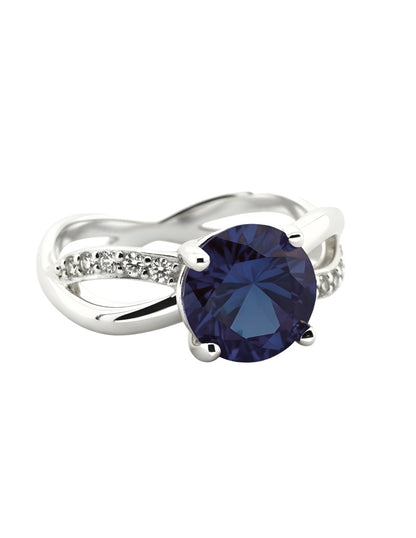 Anillo de Mujer Infinito Plata .925 con Circonia