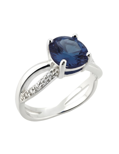 Anillo de Mujer Infinito Plata .925 con Circonia