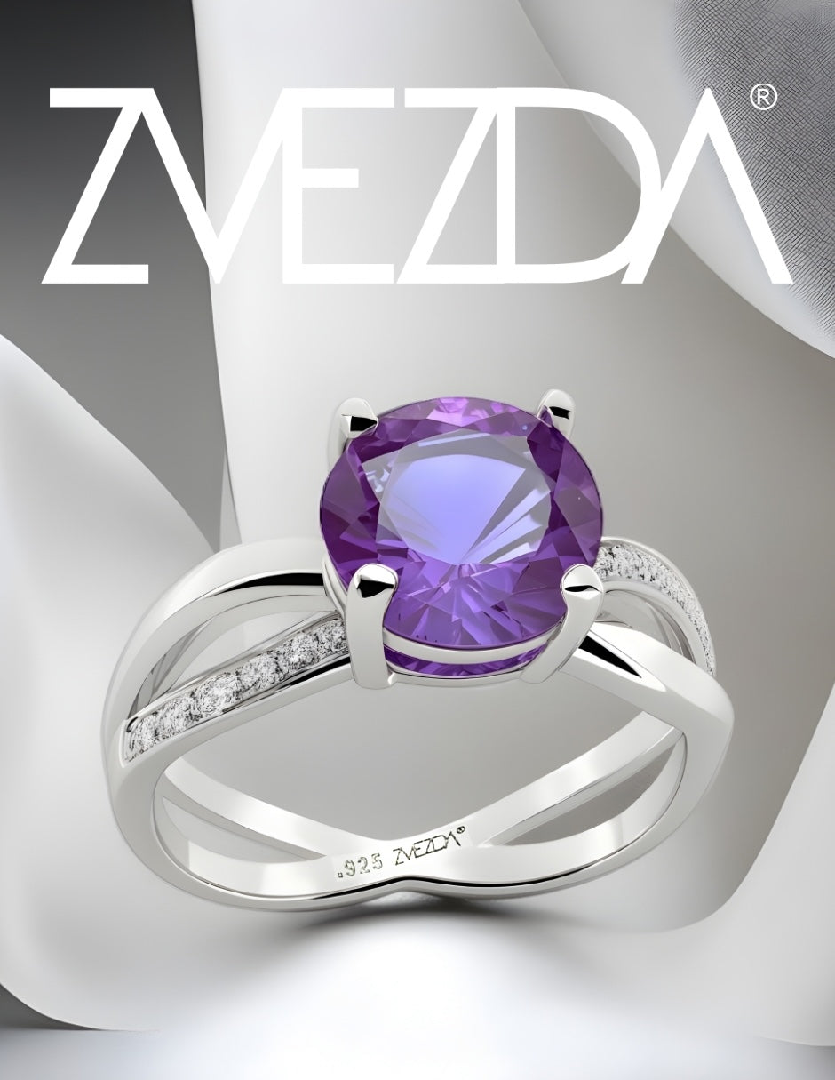 Anillo de Mujer Infinito Plata .925 con Circonia