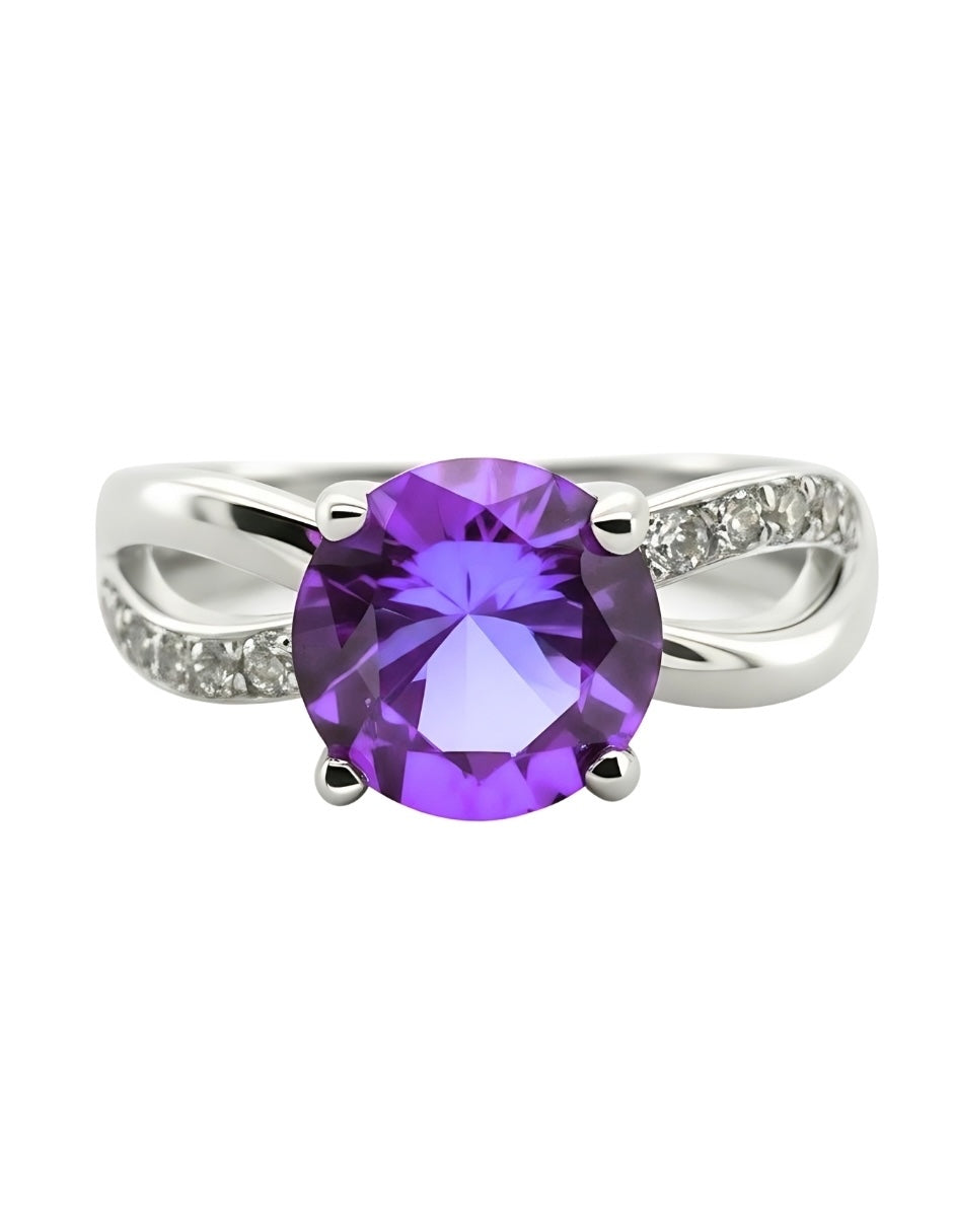 Anillo de Mujer Infinito Plata .925 con Circonia