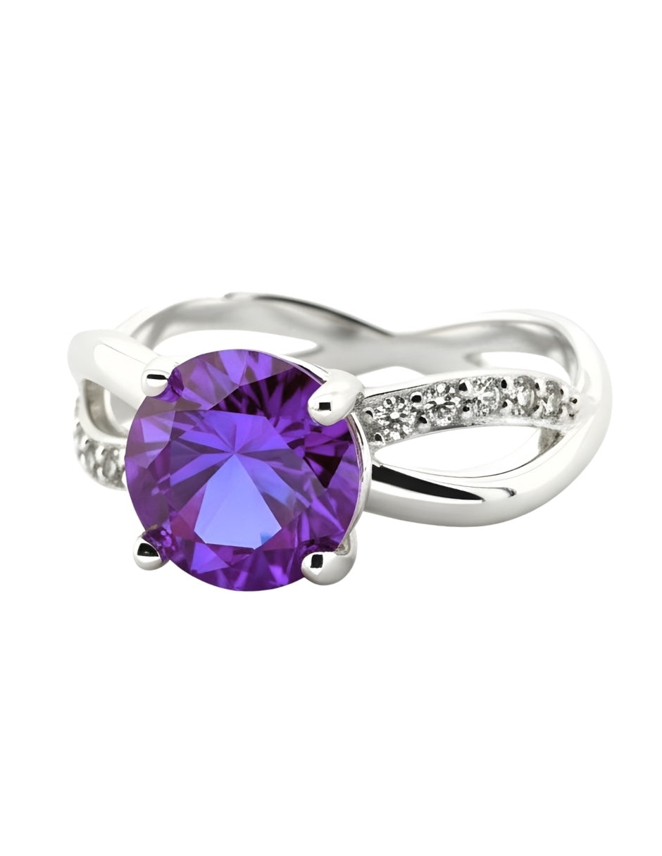 Anillo de Mujer Infinito Plata .925 con Circonia