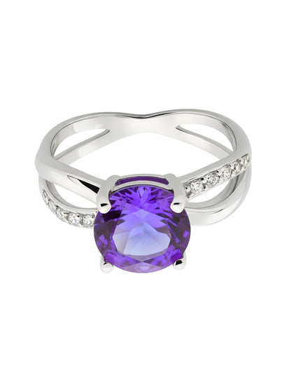 Anillo de Mujer Infinito Plata .925 con Circonia