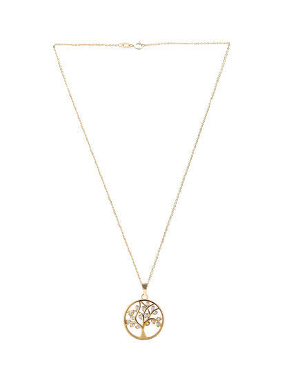 Collar de Mujer Chapa de Oro 18K Árbol de la Vida