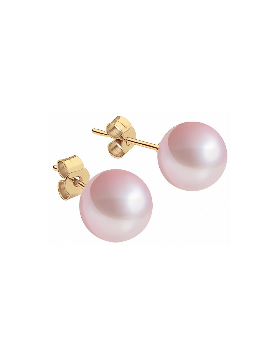 Juego de Broqueles de Perlas de Cristal Swarovski y Plata 925