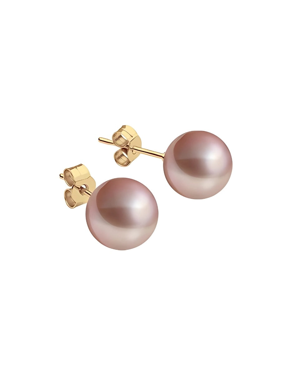 Juego de Broqueles de Perlas de Cristal Swarovski y Plata 925