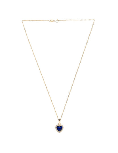 Collar de Mujer Chapa de oro 18K Corazón