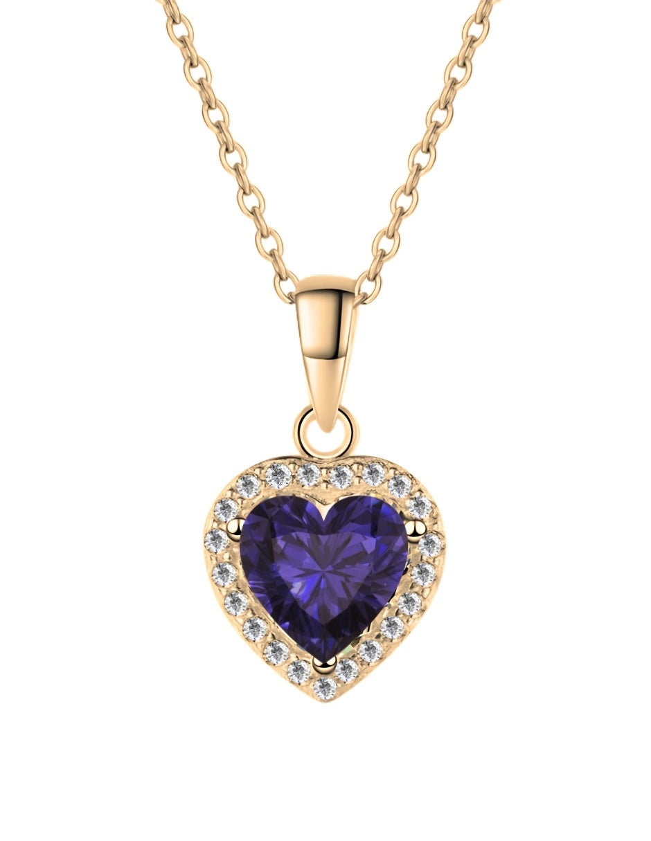 Collar de Mujer Chapa de oro 18K Corazón
