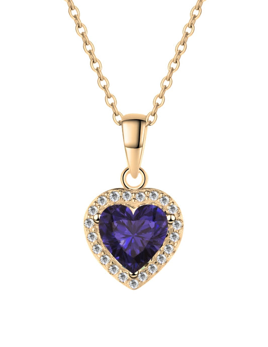 Collar de Mujer Chapa de oro 18K Corazón