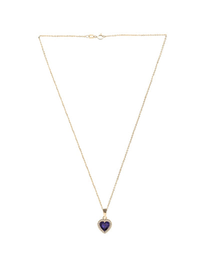 Collar de Mujer Chapa de oro 18K Corazón