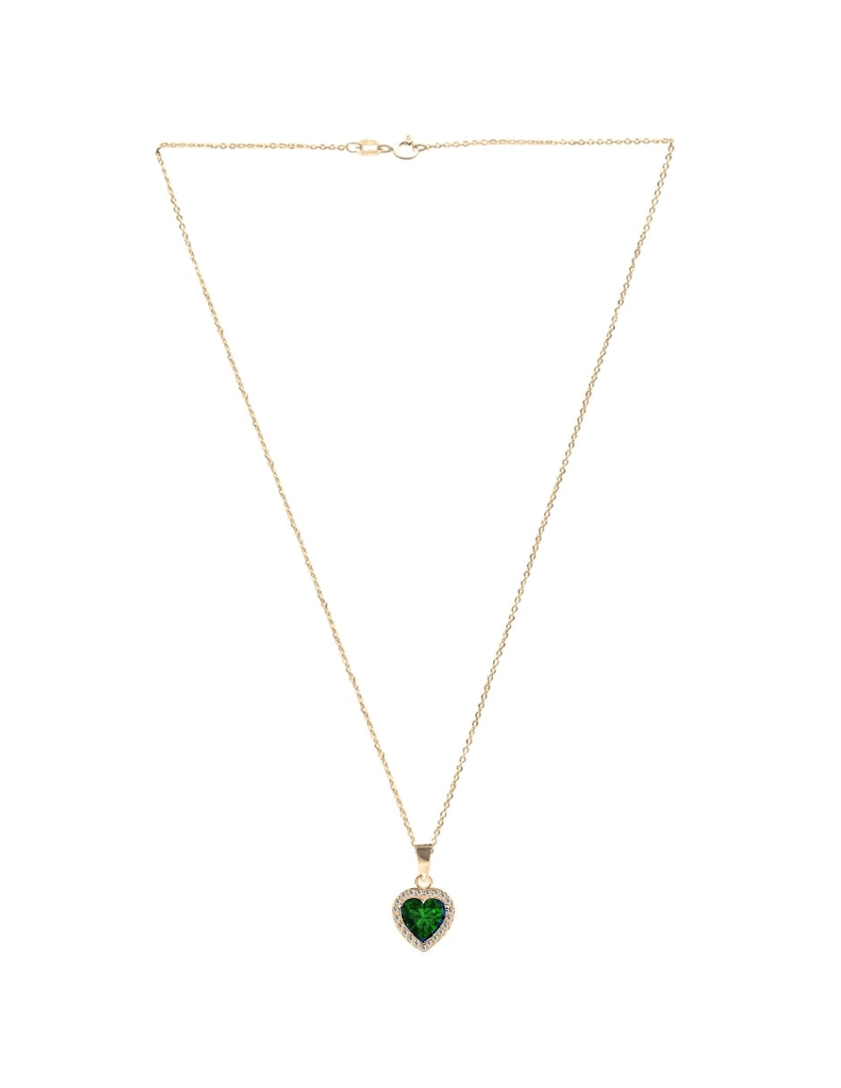 Collar de Mujer Chapa de oro 18K Corazón