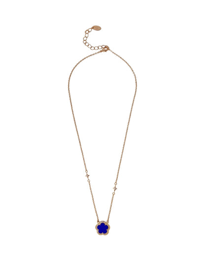 Collar de Mujer Chapa de oro 18K Trébol