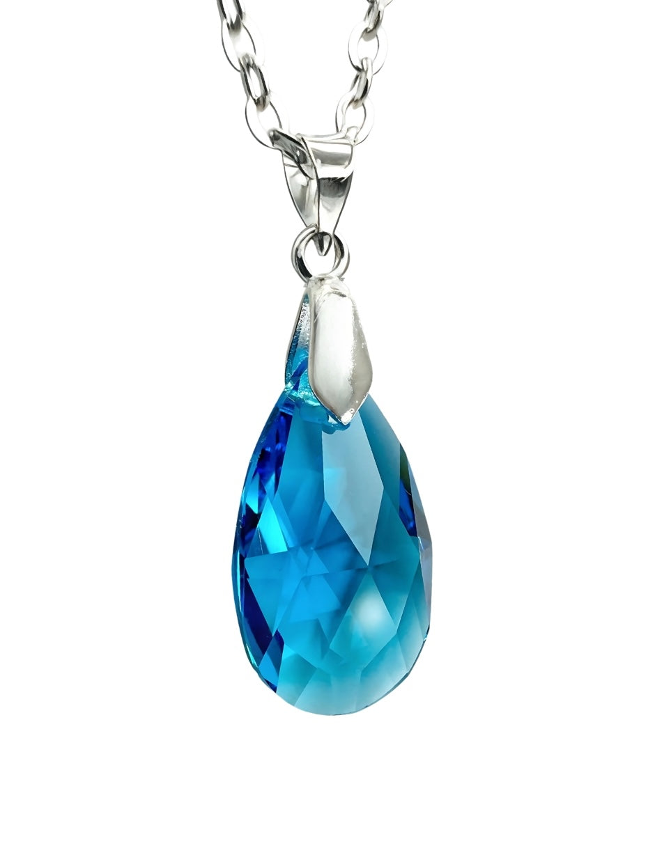 Collar y Aretes de Mujer Plata .925 Leaves