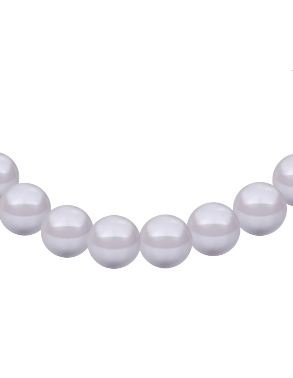 Pulsera de Mujer Perlas de cristal Swarovski Plata.925