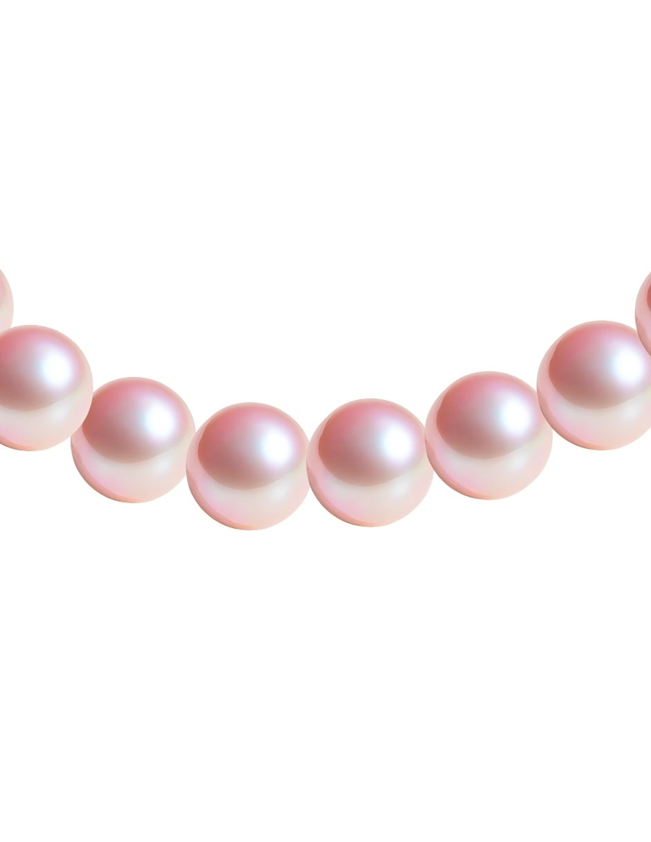 Pulsera de Mujer Perlas de cristal Swarovski Plata.925