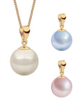 Set Dijes de Perlas Swarovski y Chapa de Oro de 18k Zvezda