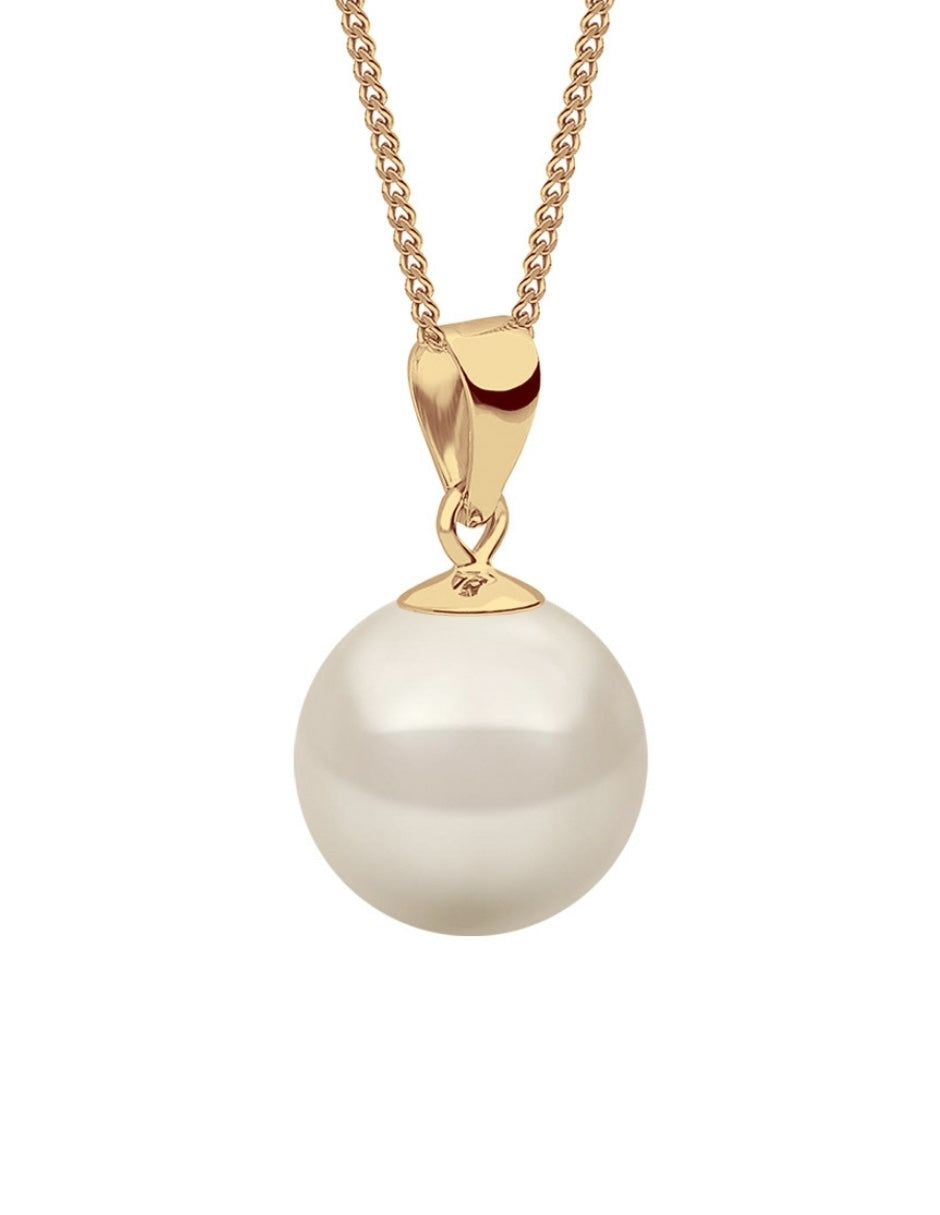 Set Dijes de Perlas Swarovski y Chapa de Oro de 18k Zvezda