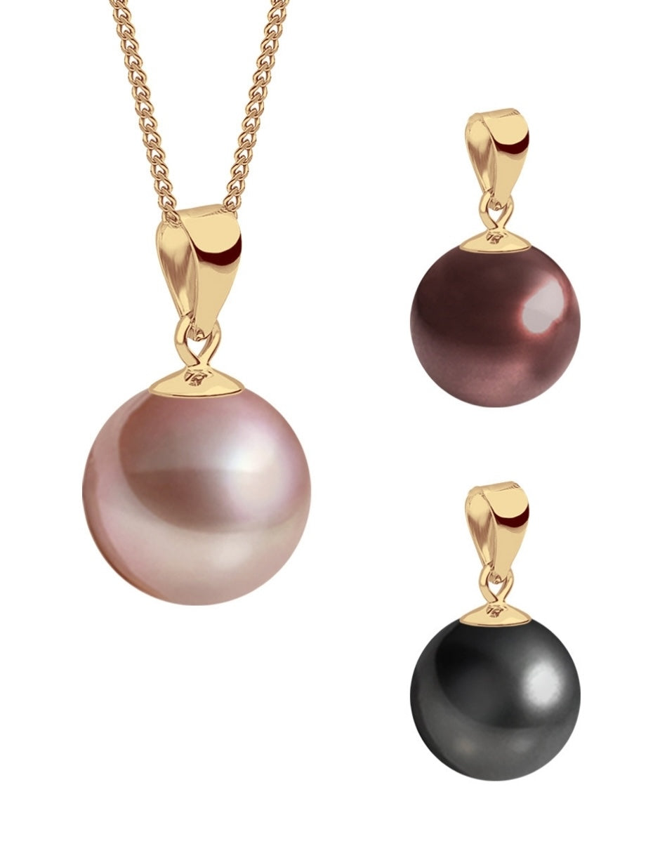 Set Dijes de Perlas Swarovski y Chapa de Oro de 18k Zvezda