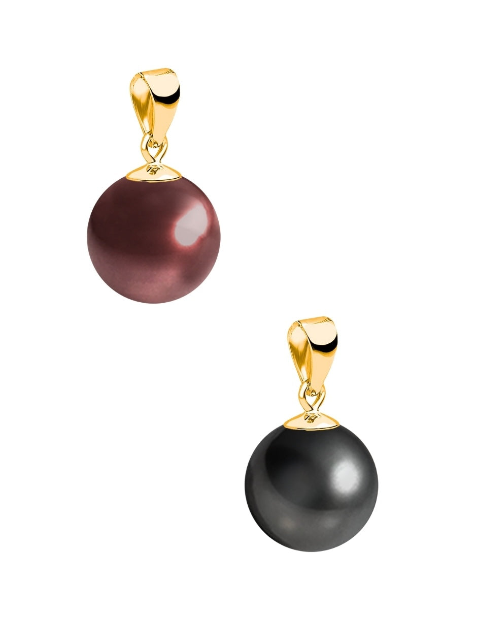 Set Dijes de Perlas Swarovski y Chapa de Oro de 18k Zvezda
