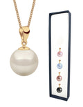 Set Dijes de Perlas Swarovski y Chapa de Oro de 18k Zvezda