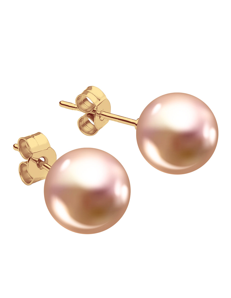 Collar, Aretes y Pulsera de Mujer, Chapa Oro 18k, Perlas de Cristal Zvezda