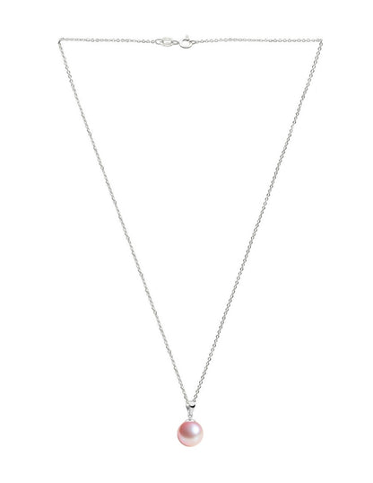 Collar Aretes y Pulsera de Mujer Plata .925 Perlas de Cristal Swarovski