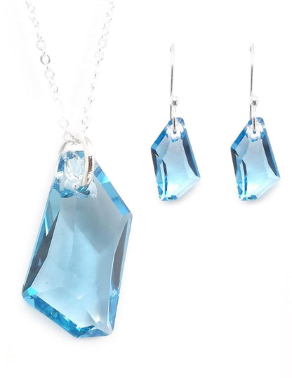 Collar y Aretes de Mujer Plata .925 D Art