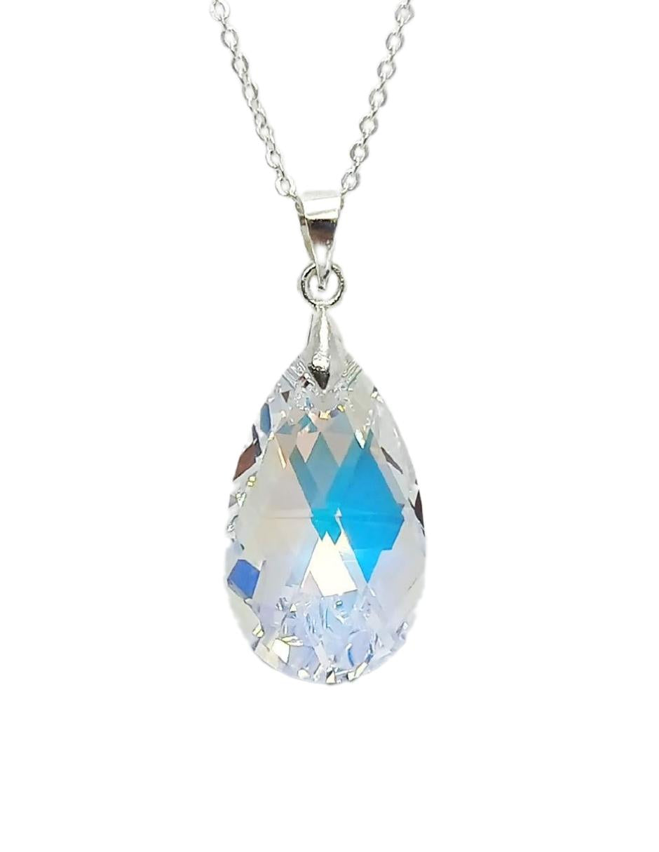 Collar y Aretes de Mujer Plata .925 Leaves