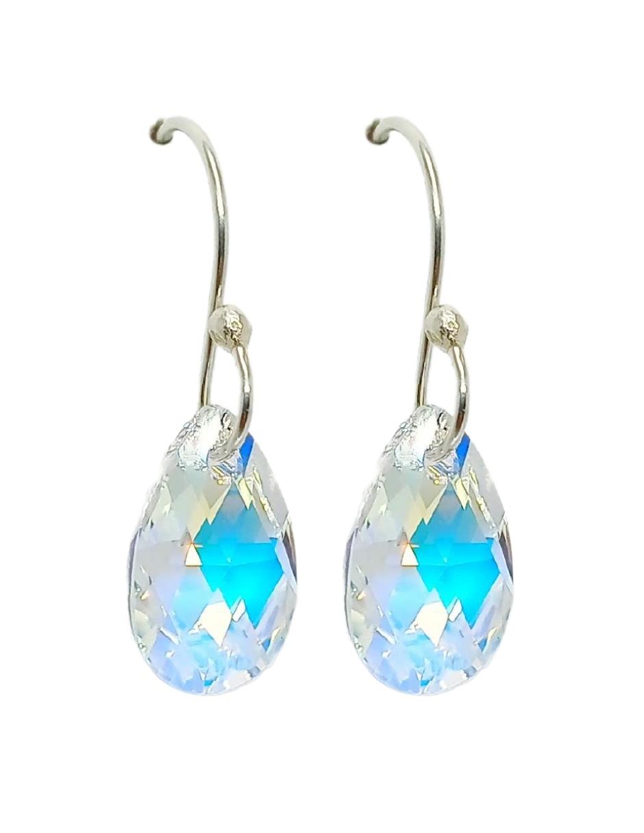 Collar y Aretes de Mujer Plata .925 Leaves
