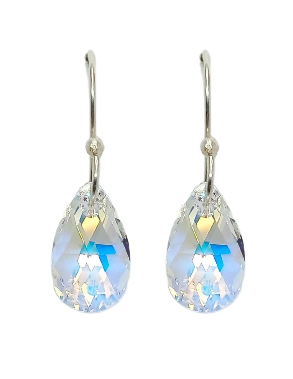 Collar y Aretes de Mujer Plata .925 Leaves