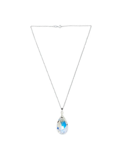 Collar y Aretes de Mujer Plata .925 Leaves
