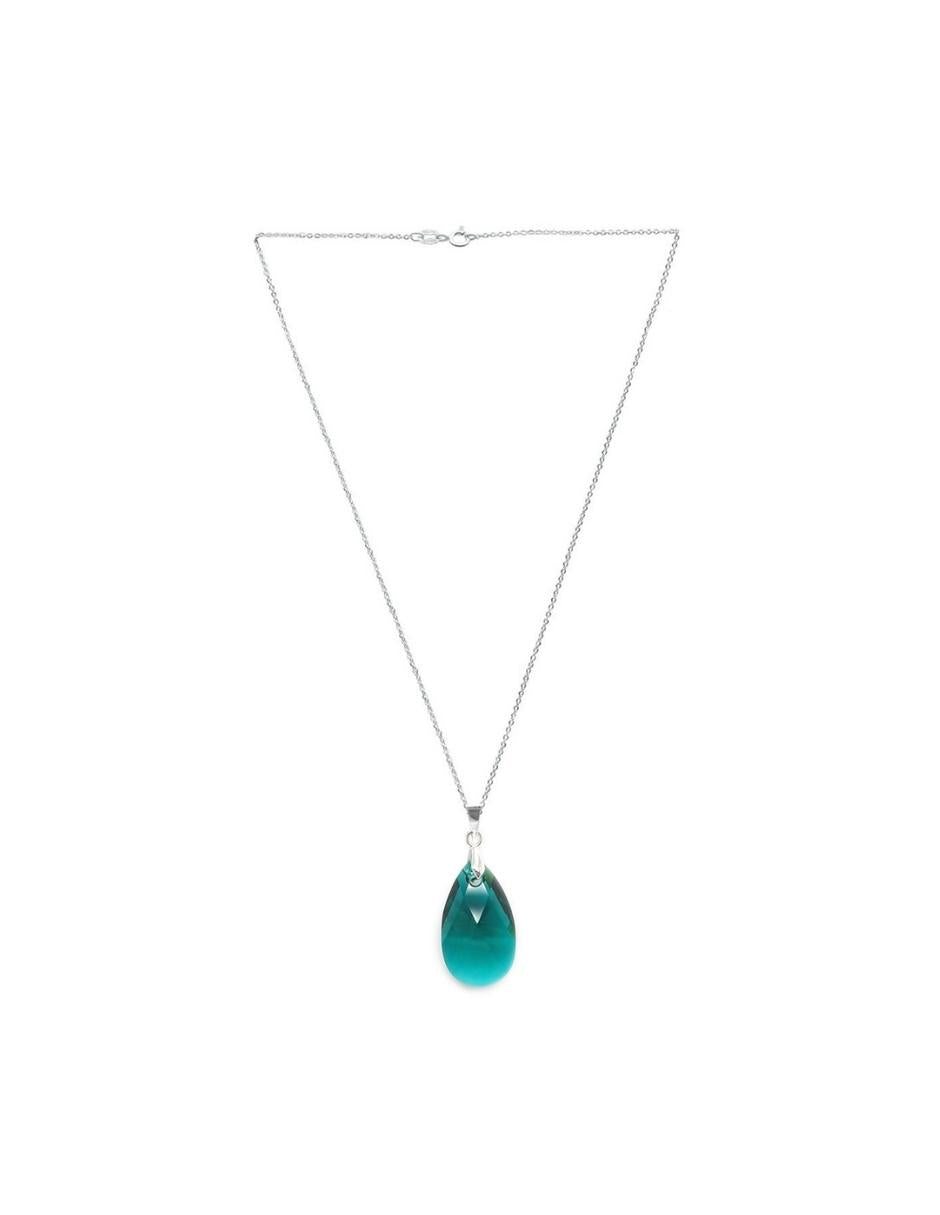 Collar y Aretes de Mujer Plata .925 Leaves