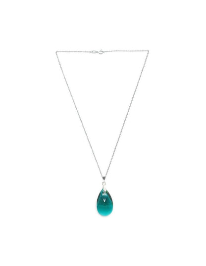 Collar y Aretes de Mujer Plata .925 Leaves